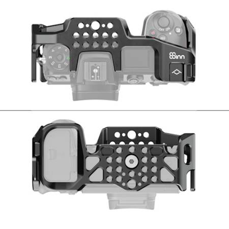 8Sinn Nikon Z6/Z7/Z6 II/Z7 II Cage V2 - klatka operatorska do Nikon Z6, Z6 II, Z7, Z7 II_Klatka z góry i z dołu_4